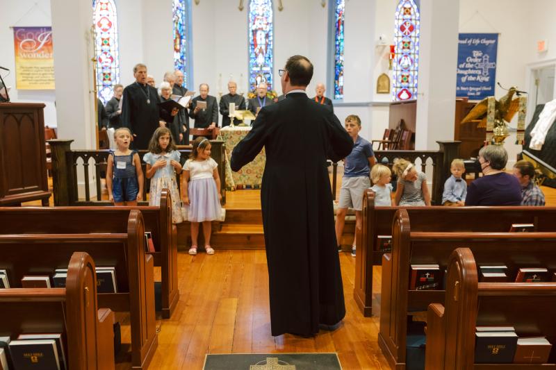 lewes, Delaware, St. Peter’s Church, children